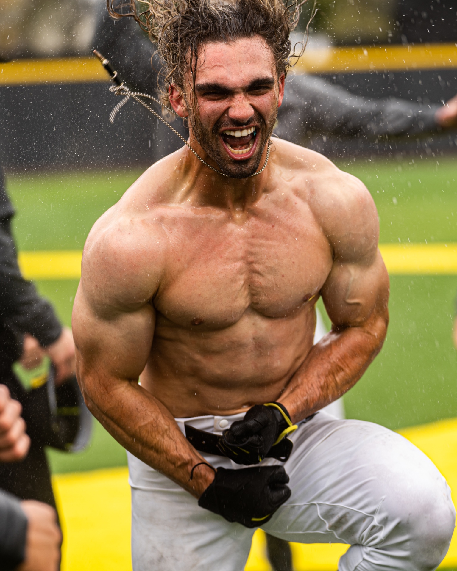 Tyler Ganus after his physical and mental transformation